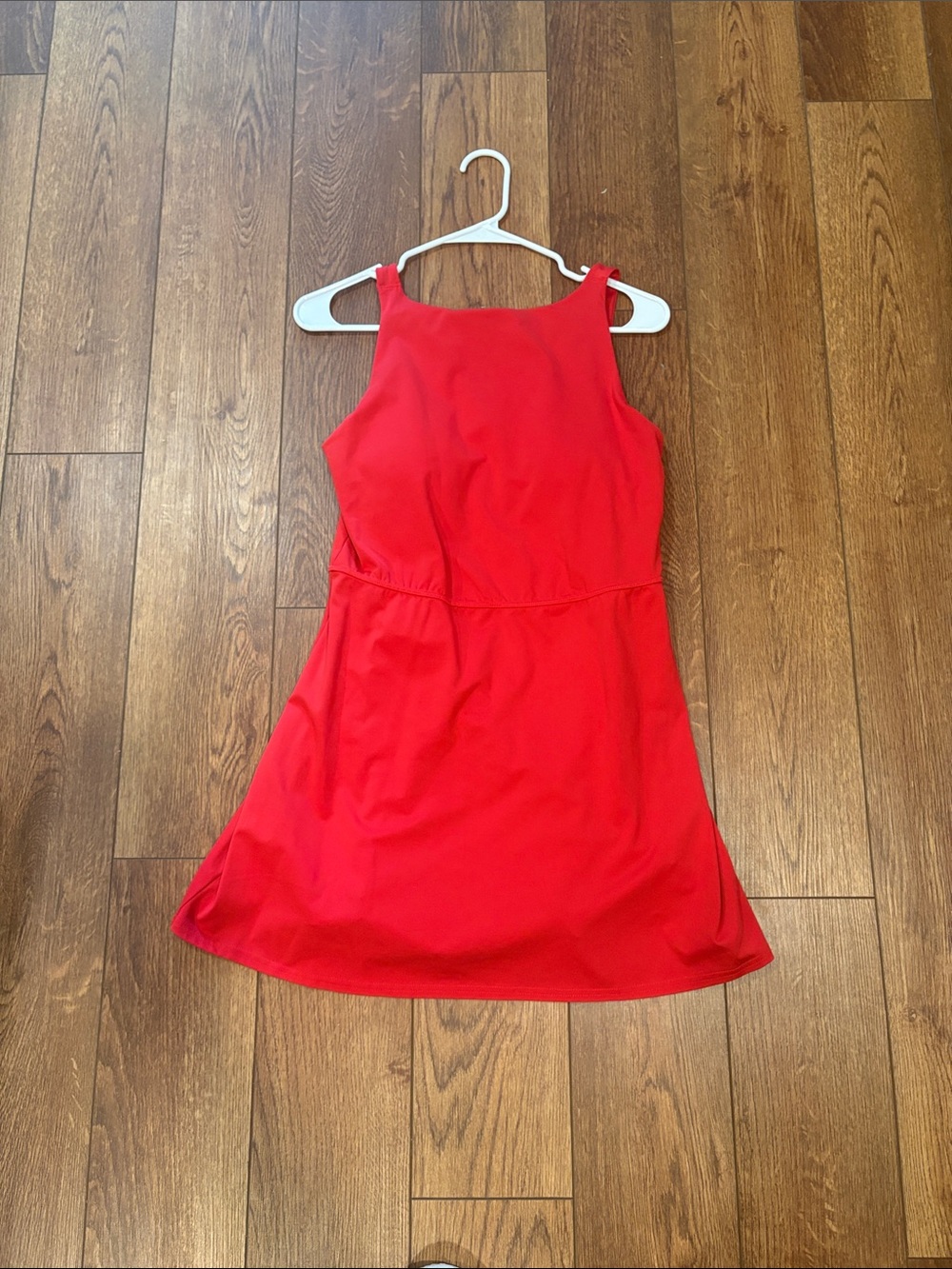 all in motion Red Sleeveless A-Line Dress